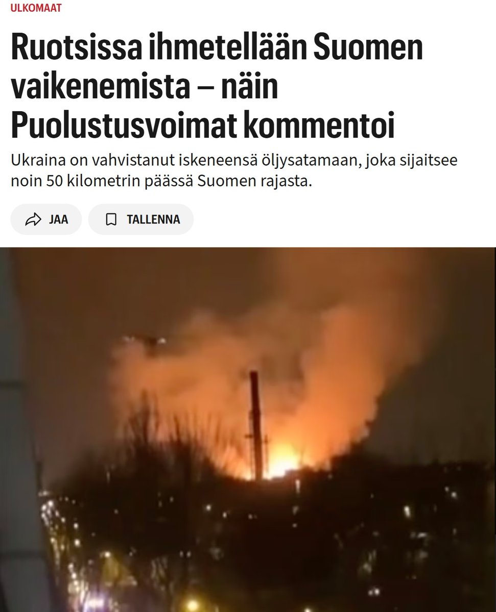 🇫🇮 Aatteleppa itte 𝕏 💯 tweet media