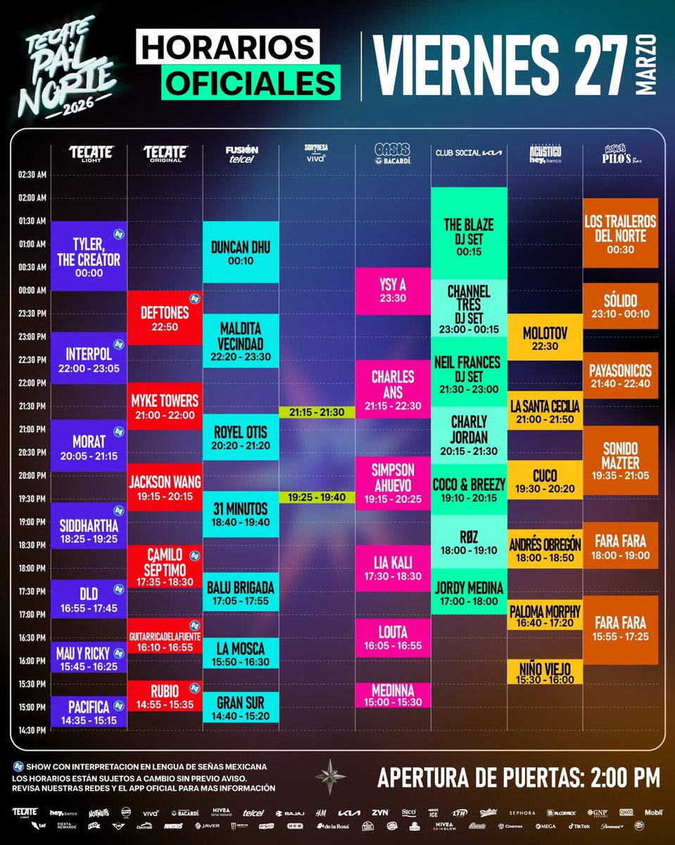 Tyler, The Creator México tweet media