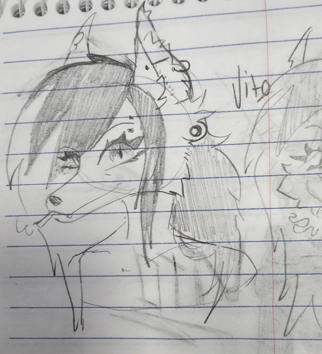 snappiicakes's tweet photo. More recent sketches! Mostly Vito lol https://t.co/haevv4jd7m