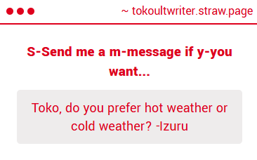 ᴛᴏᴋᴏ ꜰᴜᴋᴀᴡᴀ (ᴜʟᴛɪᴍᴀᴛᴇ ᴡʀɪᴛᴇʀ) tweet media