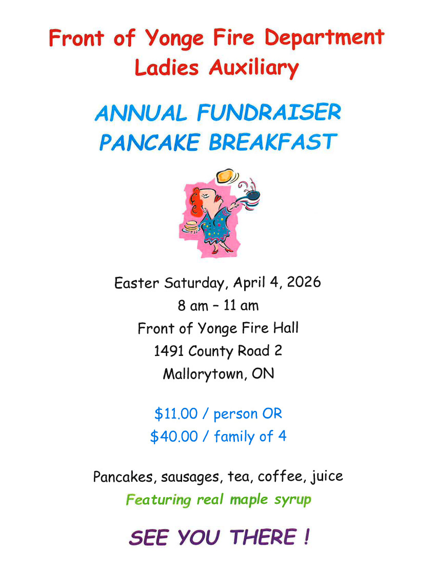 April 4th from 8am - 11am.