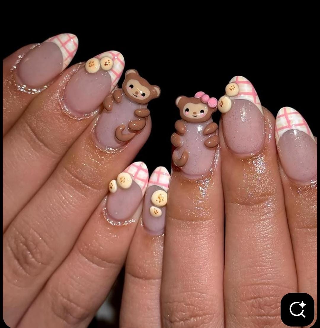 lesbnuy's tweet image. chicod el miércoles me arreglan las uñas y me harán estos... #emocion