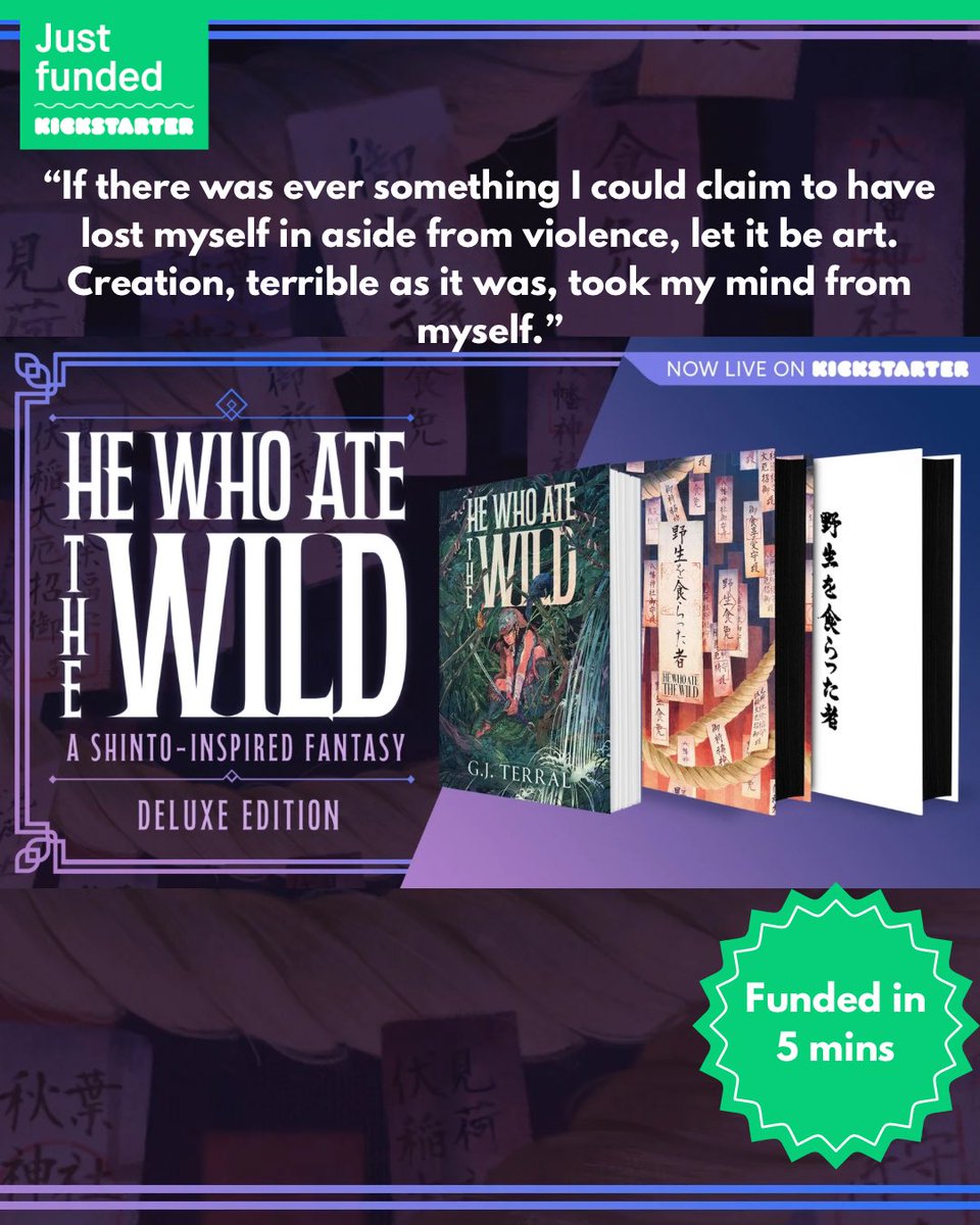 G.J. Terral •He Who Ate The Wild• 2026 tweet media