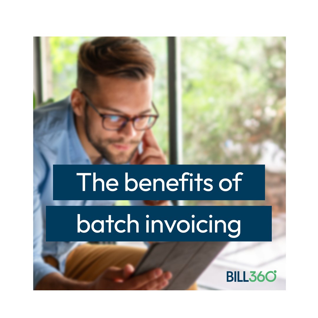 Bill360AR's tweet image. From saving time to simplifying the payment process, our latest blog explains how batch invoicing from Bill360 helps boost your B2B.

Read our blog here: hubs.la/Q045D7FL0

#InvoiceManagement #B2BOperations #ARAutomation #FinanceTransformation #CashFlowOptimization