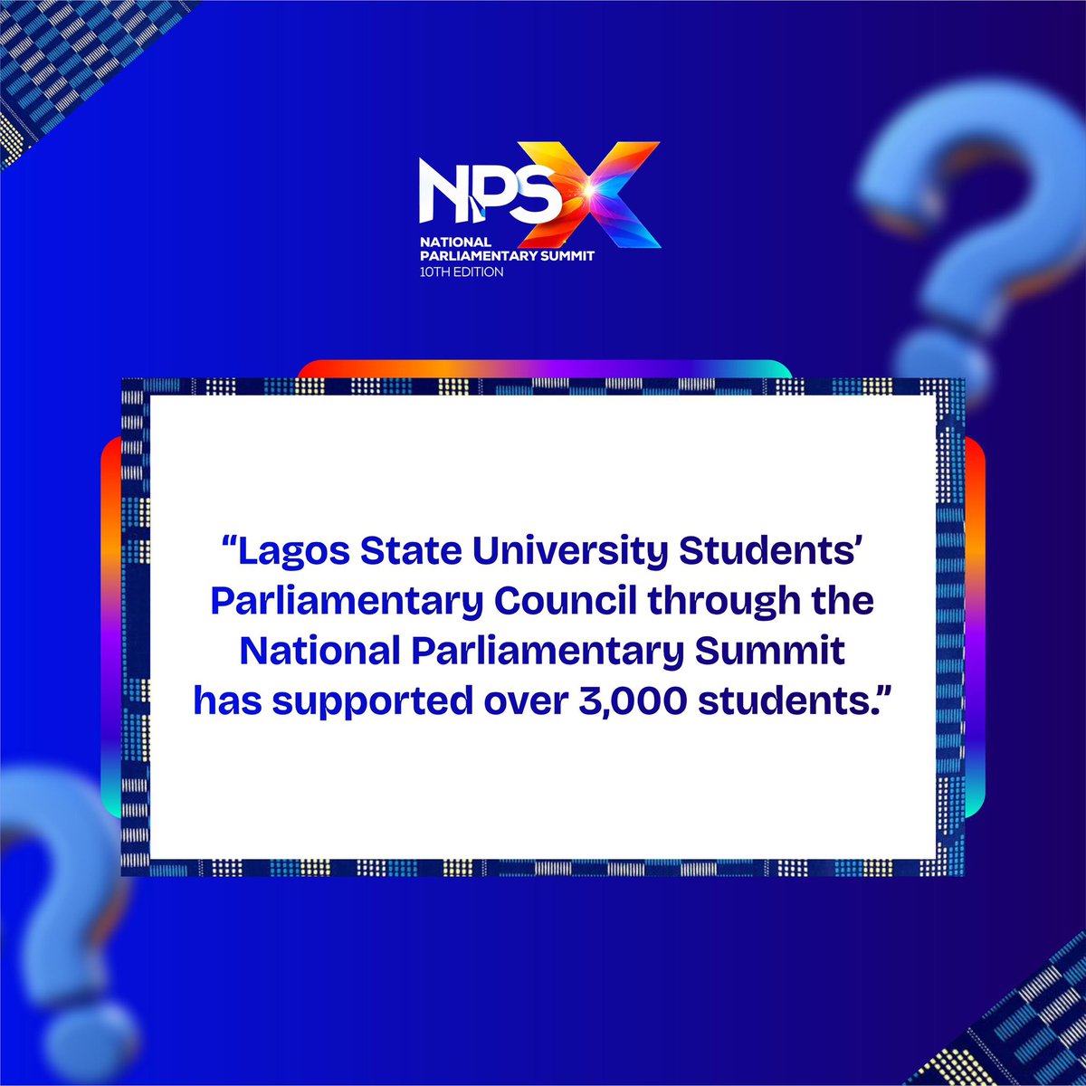 LASUSUSPC's tweet photo. Let’s test your knowledge 🤔💭

Here are 5 things you didn’t know about the NPS until now😄

Let’s get it to🚀

#NPSX
#Didyouknow https://t.co/9clYO3pXWU