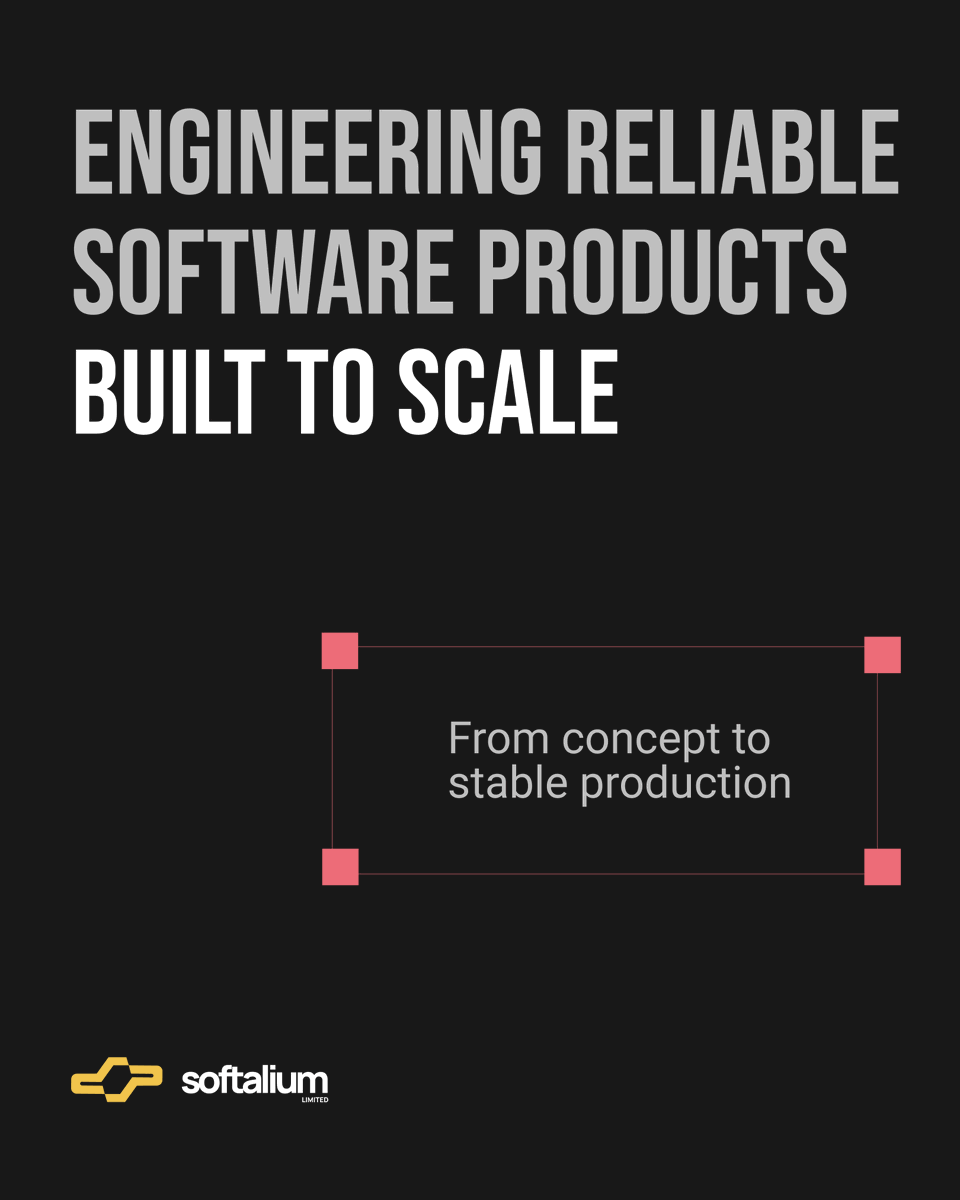 Softalium's tweet photo. Softalium is a full-cycle software development partner helping businesses design, build, and operate reliable digital products — from early ideas to stable production systems.
#Softalium #ProductDevelopment #ReliableSoftware #SoftwareEngineering https://t.co/nhV8dj0gx5