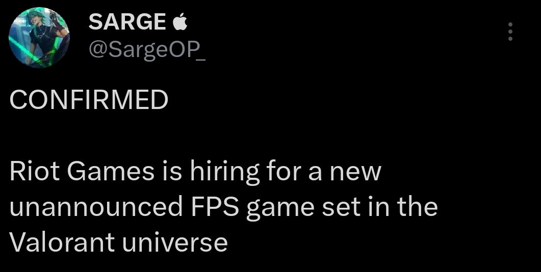 SARGE  tweet media