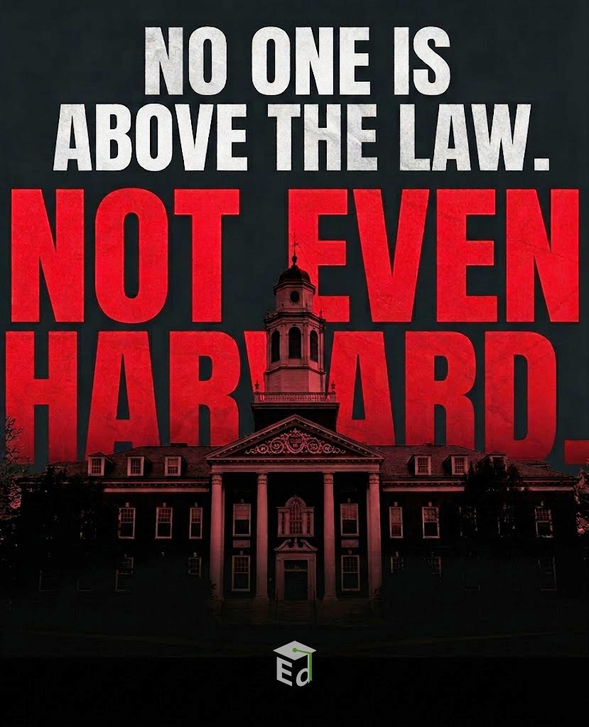 ED launched TWO new investigations into Harvard’s alleged continued antisemitic discrimination.

Harvard also has 20 days to comply with repeated requests for admissions information before the school faces enforcement actions.