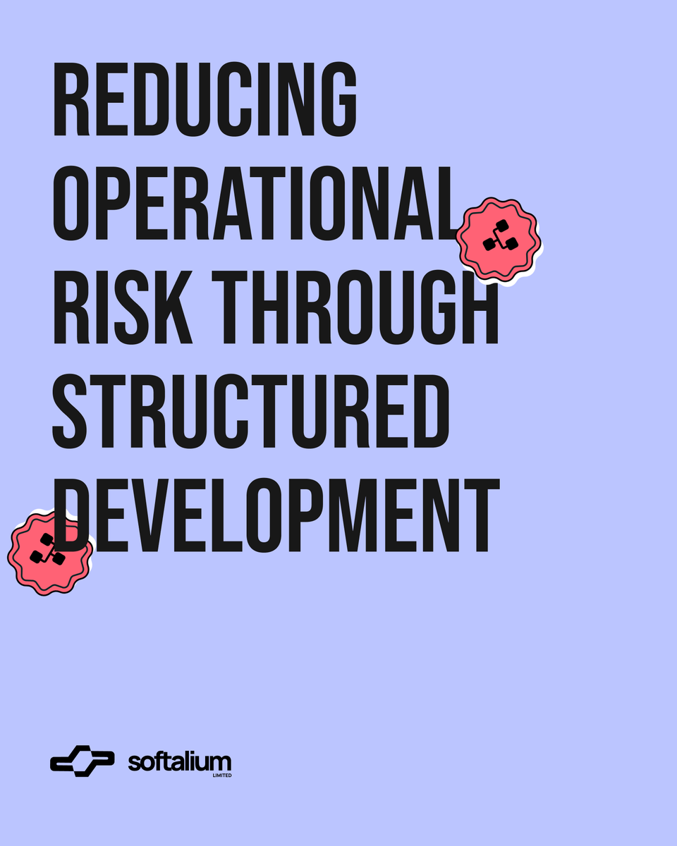Softalium's tweet photo. Structured development helps reduce operational risk by ensuring systems are built with stability and scalability in mind.

Clear architecture, testing procedures, and deployment processes minimize errors and prevent disruptions. https://t.co/gCvsDBoCp7