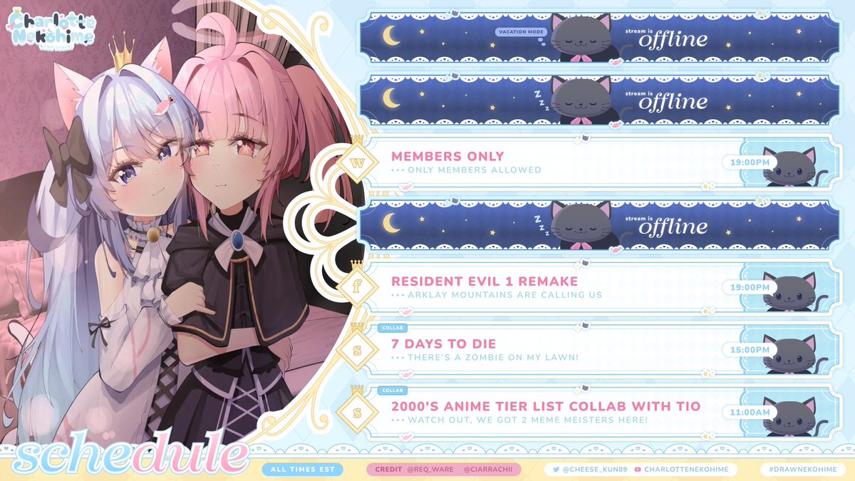 Charlotte Neko VT 🐈👑🐟 tweet media