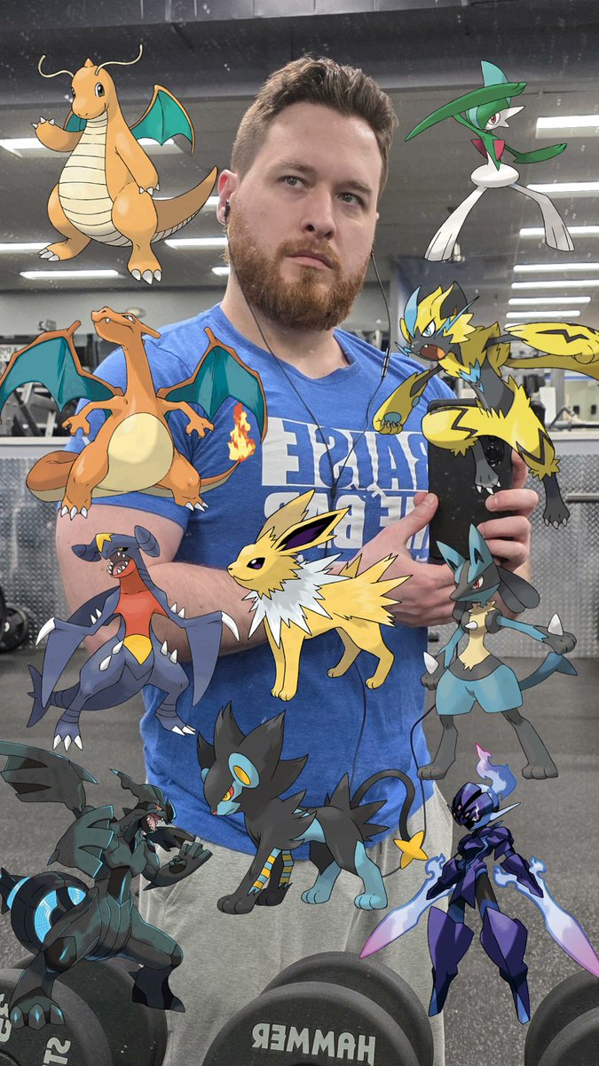 Me &amp; my top 10 Pokémon 😎