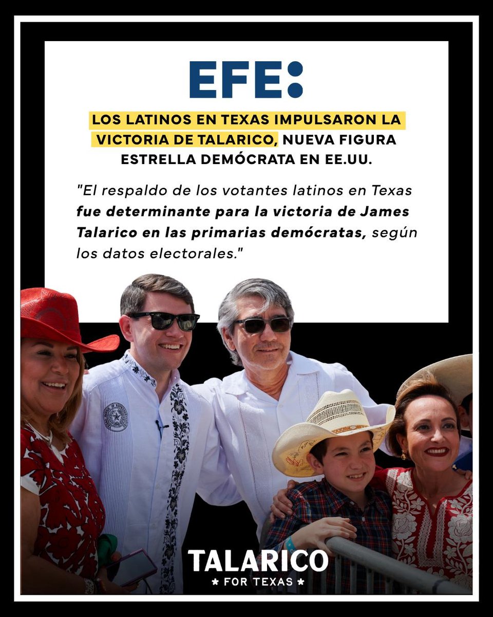 Talarico en Español tweet media