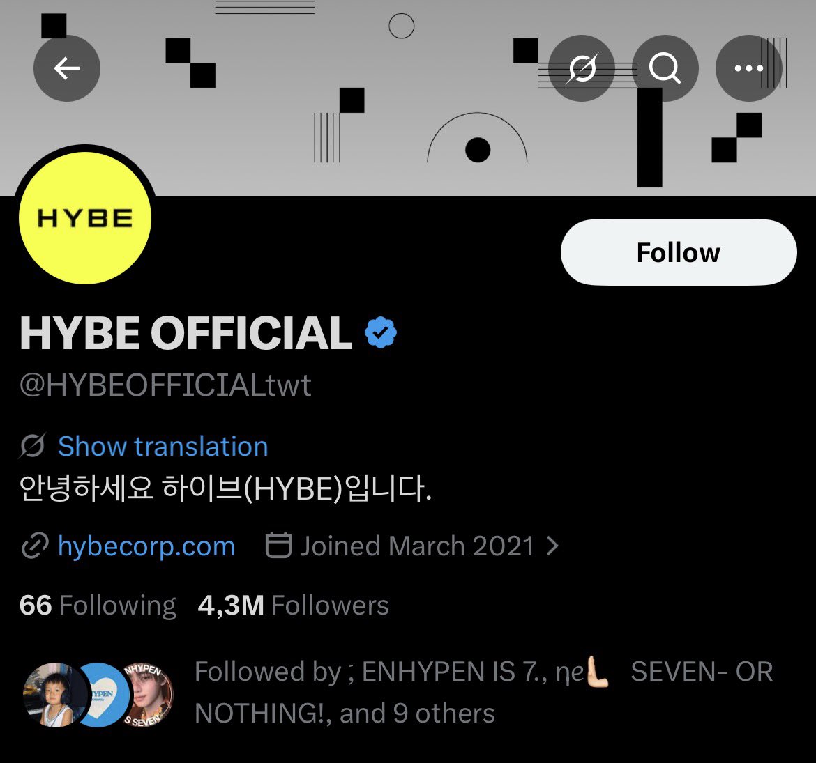 ENHYPEN IS 7 tweet media