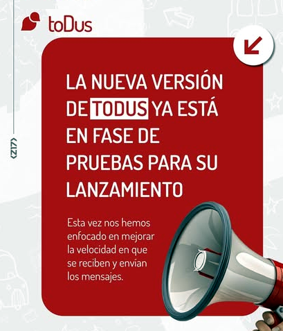 elinform4tico's tweet image. ¡@grupotoDus prepara una nueva actualización!🔥

¿Qué puedes esperar?
💬 Más velocidad al intercambiar mensajes
📇 Más velocidad al cargar los contactos
👥 Mejor gestión de tus grupos en #toDus

¡Mantente atento a la publicación en apklis.cu!🎯
#ConectadosALoNuestro
