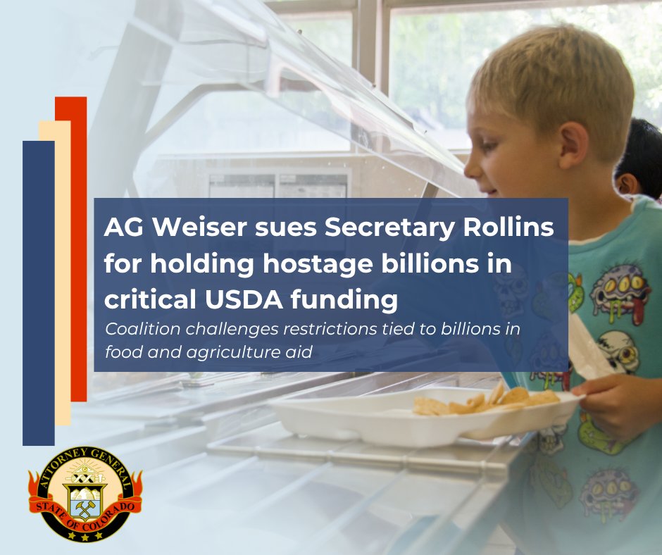 Colorado Attorney General tweet media