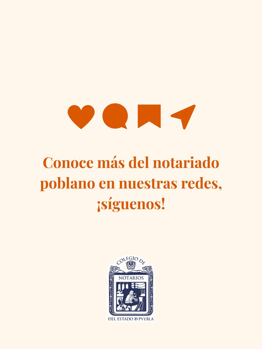 Colegio de Notarios de Puebla tweet media