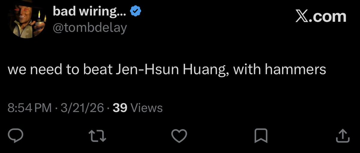 bad wiring… tweet media