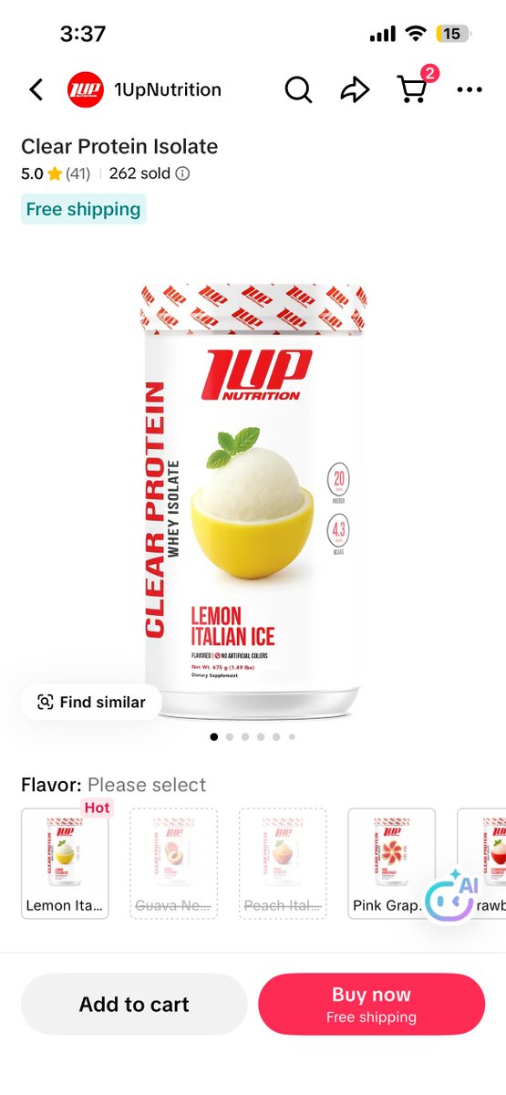 We officially launched 1UP NUTRITION on TikTok Shop…and in the first week we hit $11,000 in GMV

1UP has a great product that customers and affiliates already love, which made it a great fit for Tiktok shop!

They have strong brand equity, high repeat purchase rate, and creators