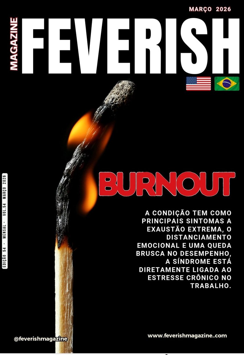 FeverishUSA's tweet photo. Feverish Magazine 
Edition March 2026
Cover: Burnout 

https://t.co/gfNNKGz5gB https://t.co/1OwcPxbU7F