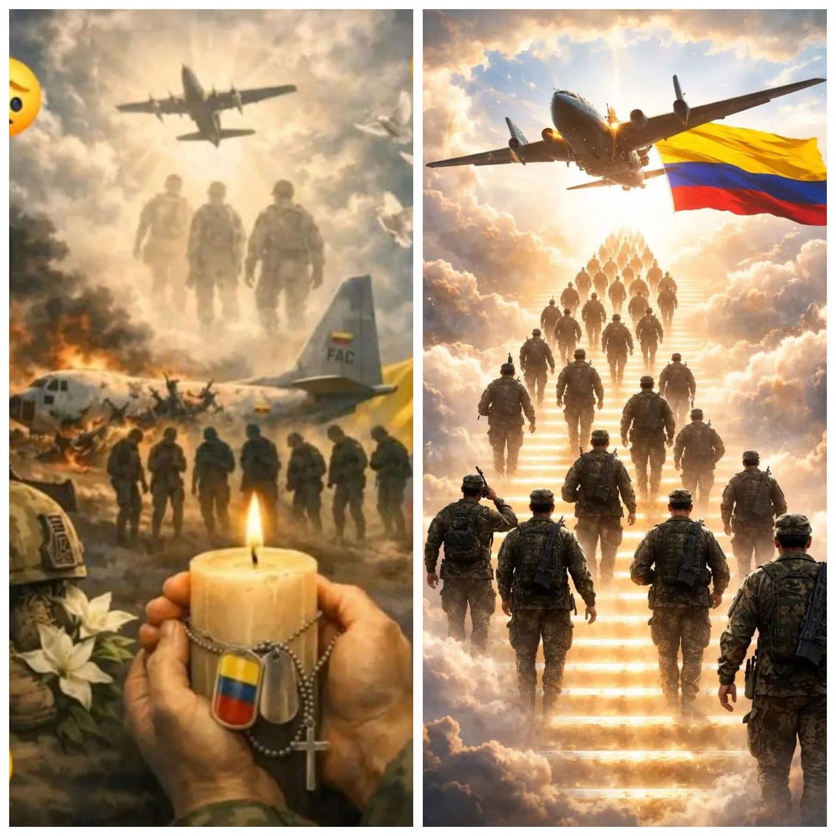 edwinfagma's tweet photo. Paz en sus tumbas a nuestros héroes @FuerzasMilCol 🕊️ https://t.co/svg7gUIF9U
