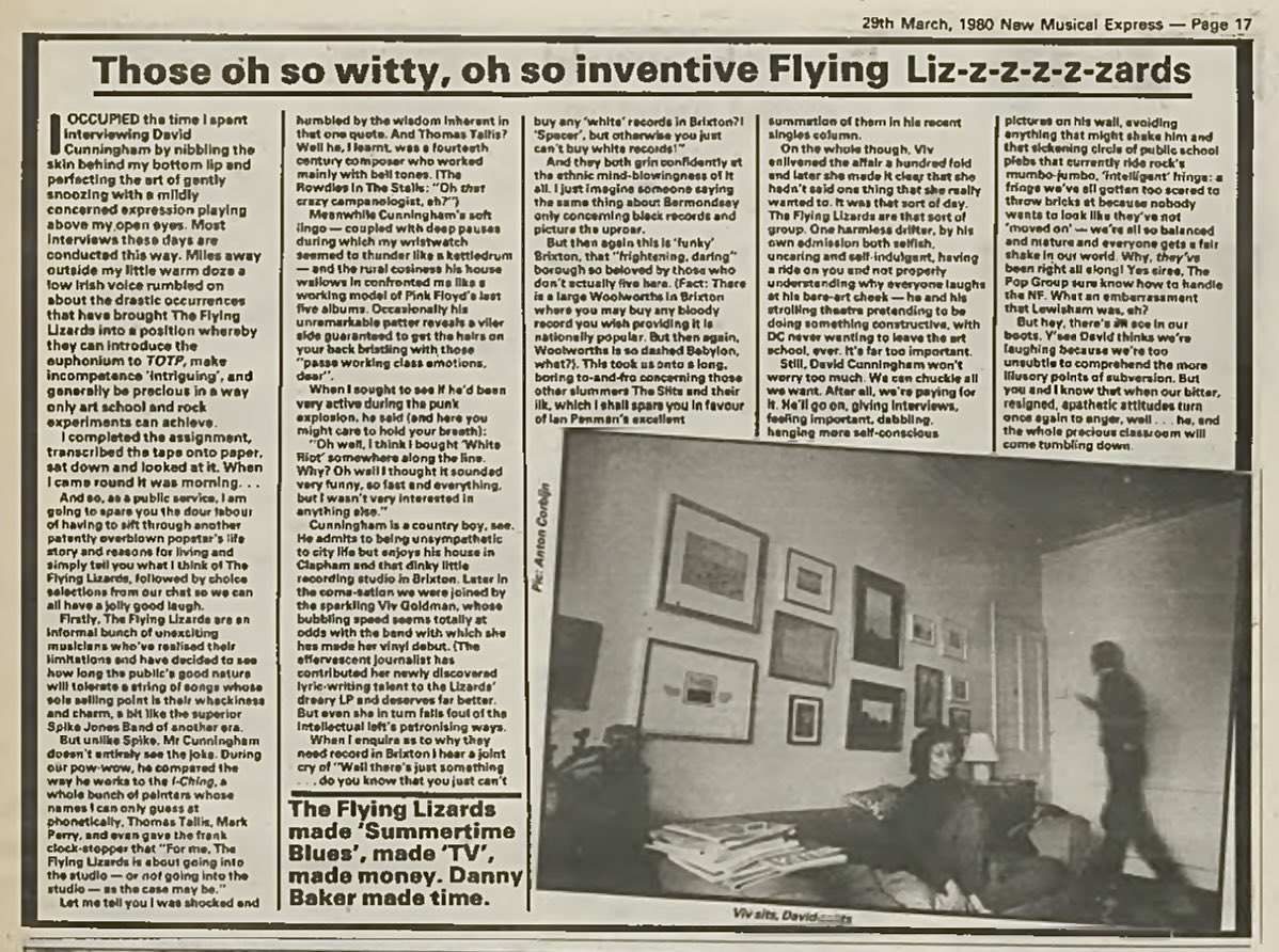 NME 1980s tweet media