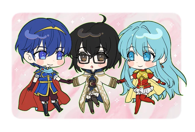 Save me, Marth/Maji/Eirika sandwich, save me credit: commission1x