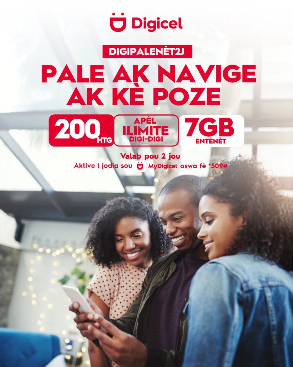 Digicel Haïti tweet media