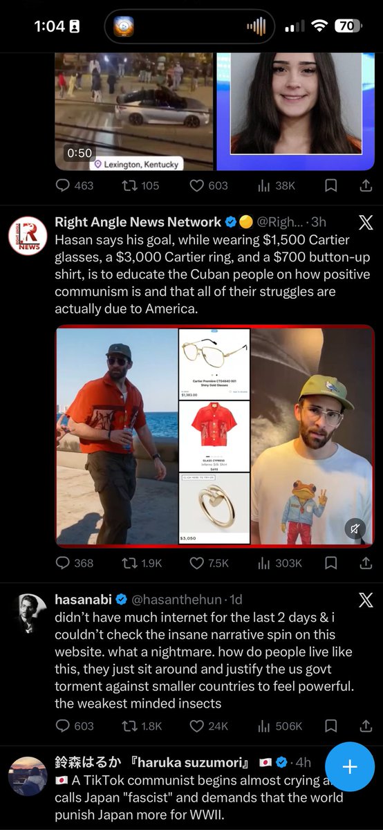 Monkeyislandact's tweet photo. Duality of a roach @hasanthehun https://t.co/fZjZt6AIUe