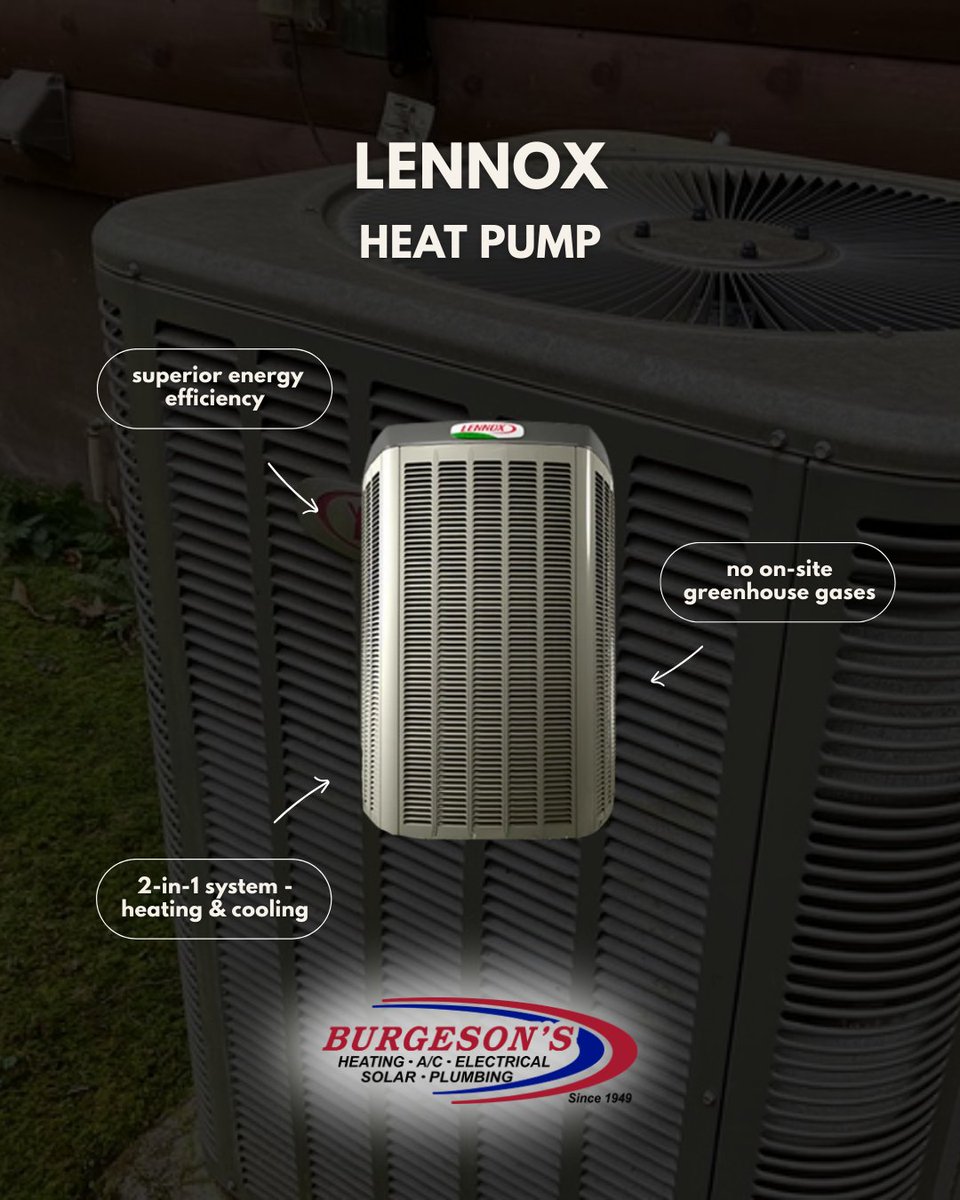 burgesons's tweet photo. A modern heat pump provides efficient heating and cooling in one system, using significantly less energy than other options.
Call us today for a free consultation ☎️ 909-792-2222
or find more information on our website, link in bio 🖇

#heatpump #energyefficiency #burgesons https://t.co/PwD2Wggsvz