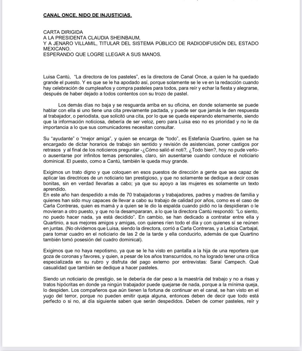 Sanjuana Martínez Montemayor tweet media