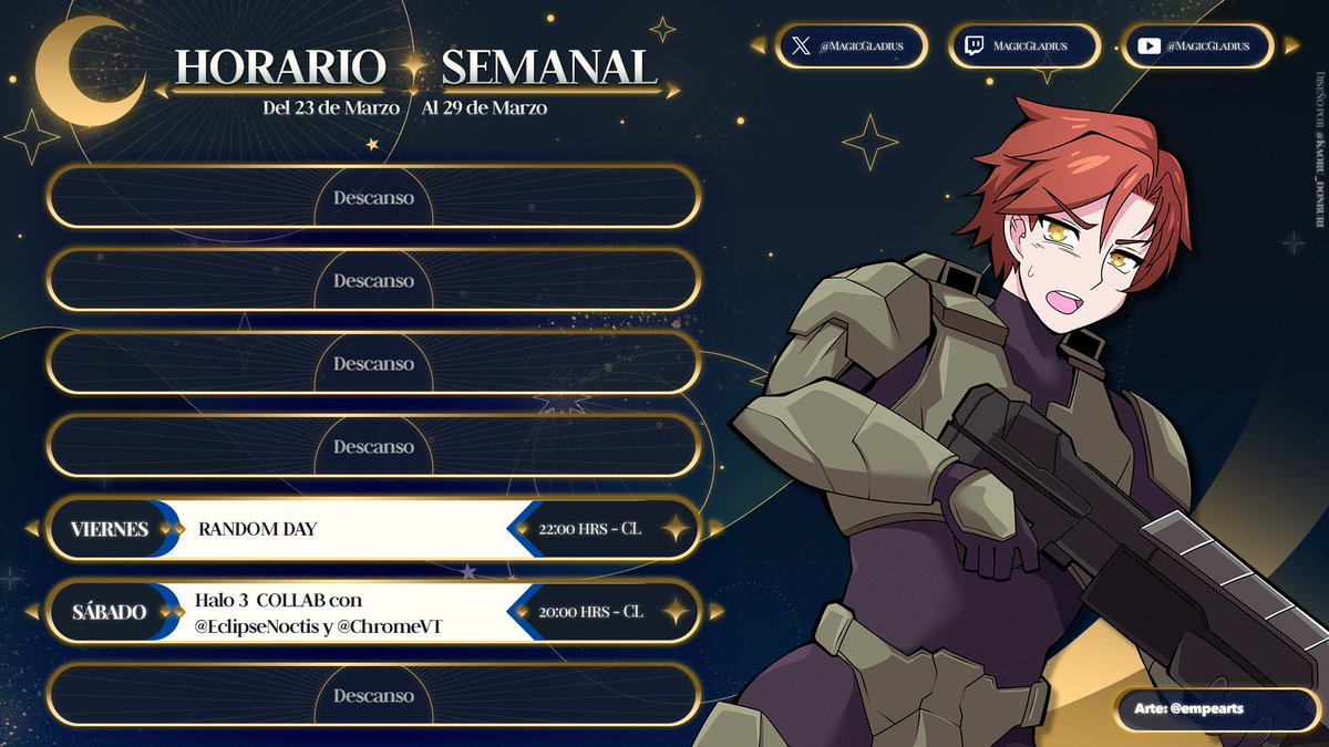 MagicGladius ☪️☄️ || 【Satellite】💫 tweet media