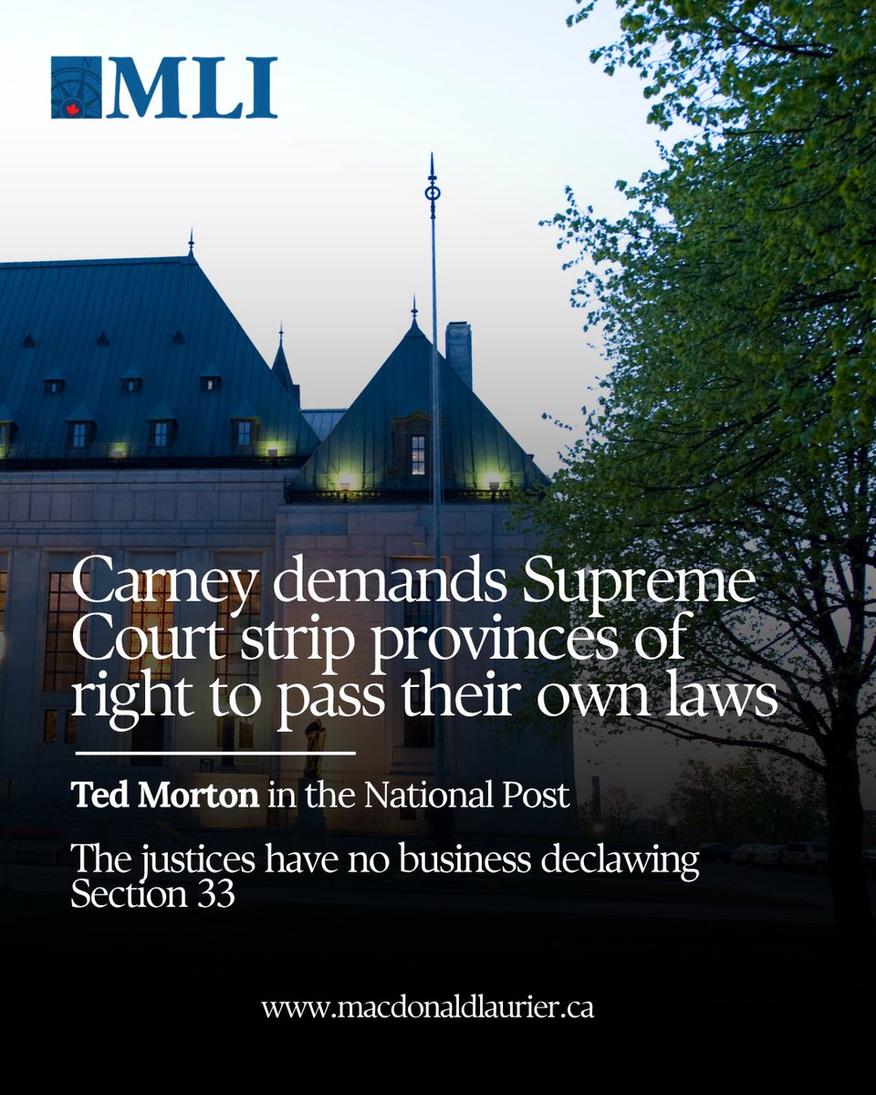 Macdonald-Laurier Institute tweet media