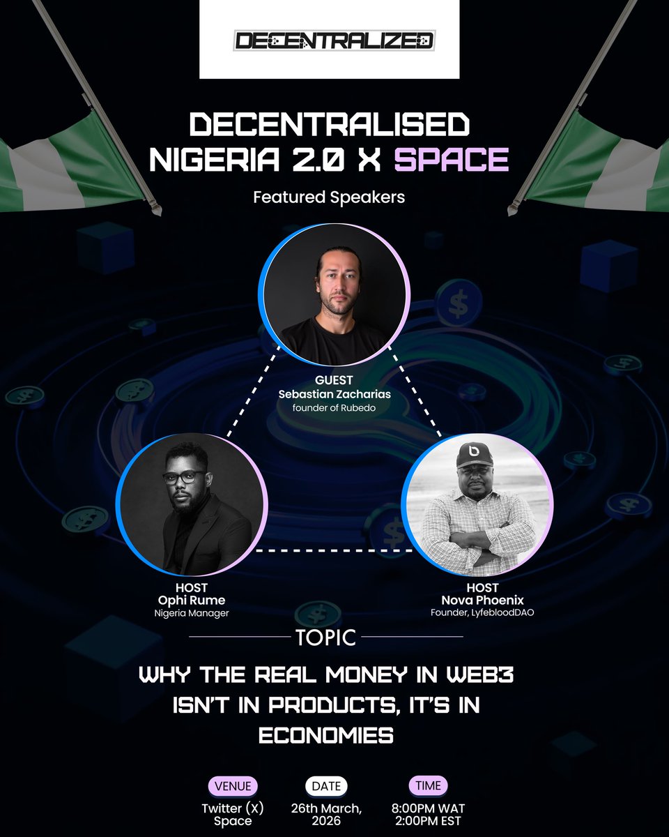 DECENTRALIZED WORLD tweet media