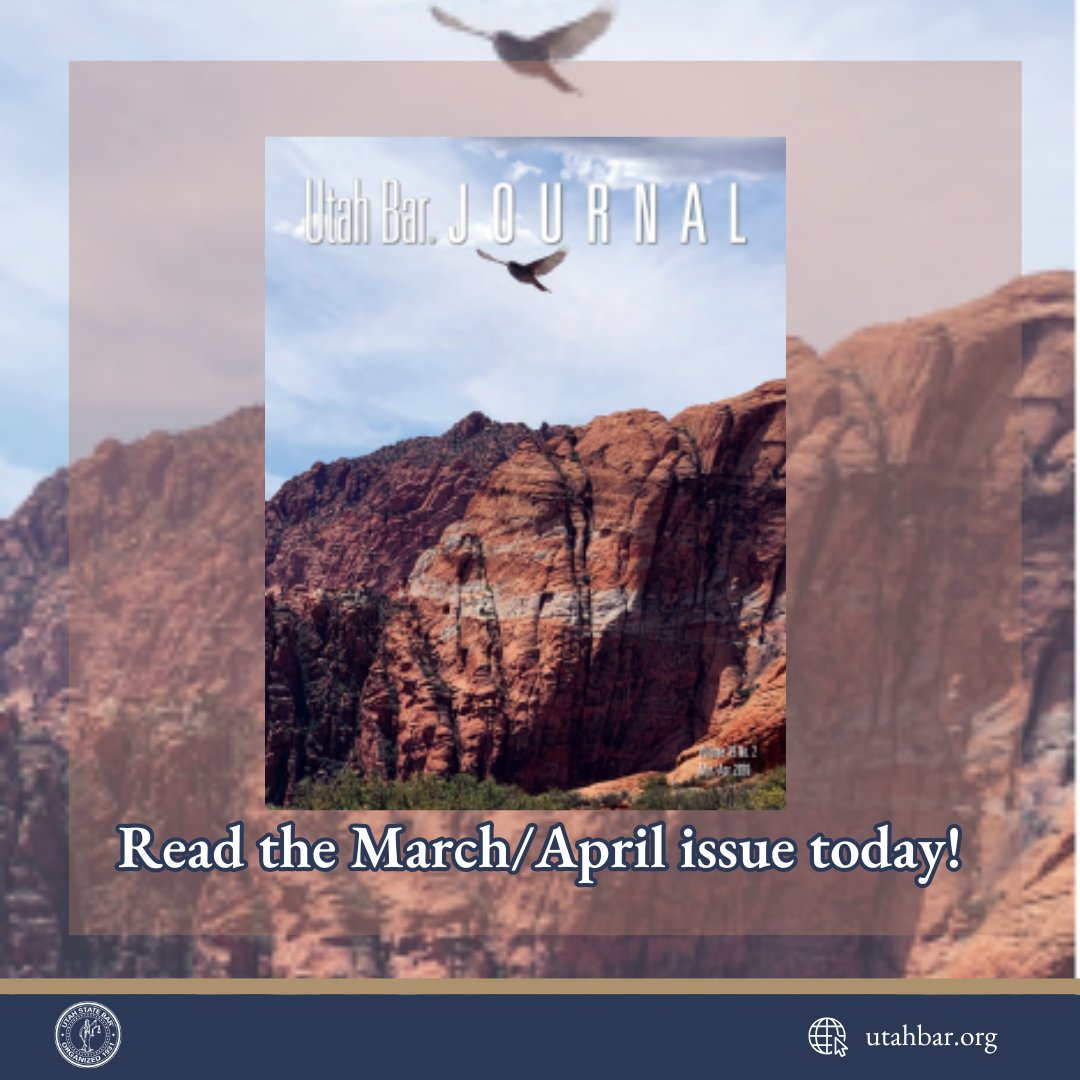 Utah State Bar tweet media