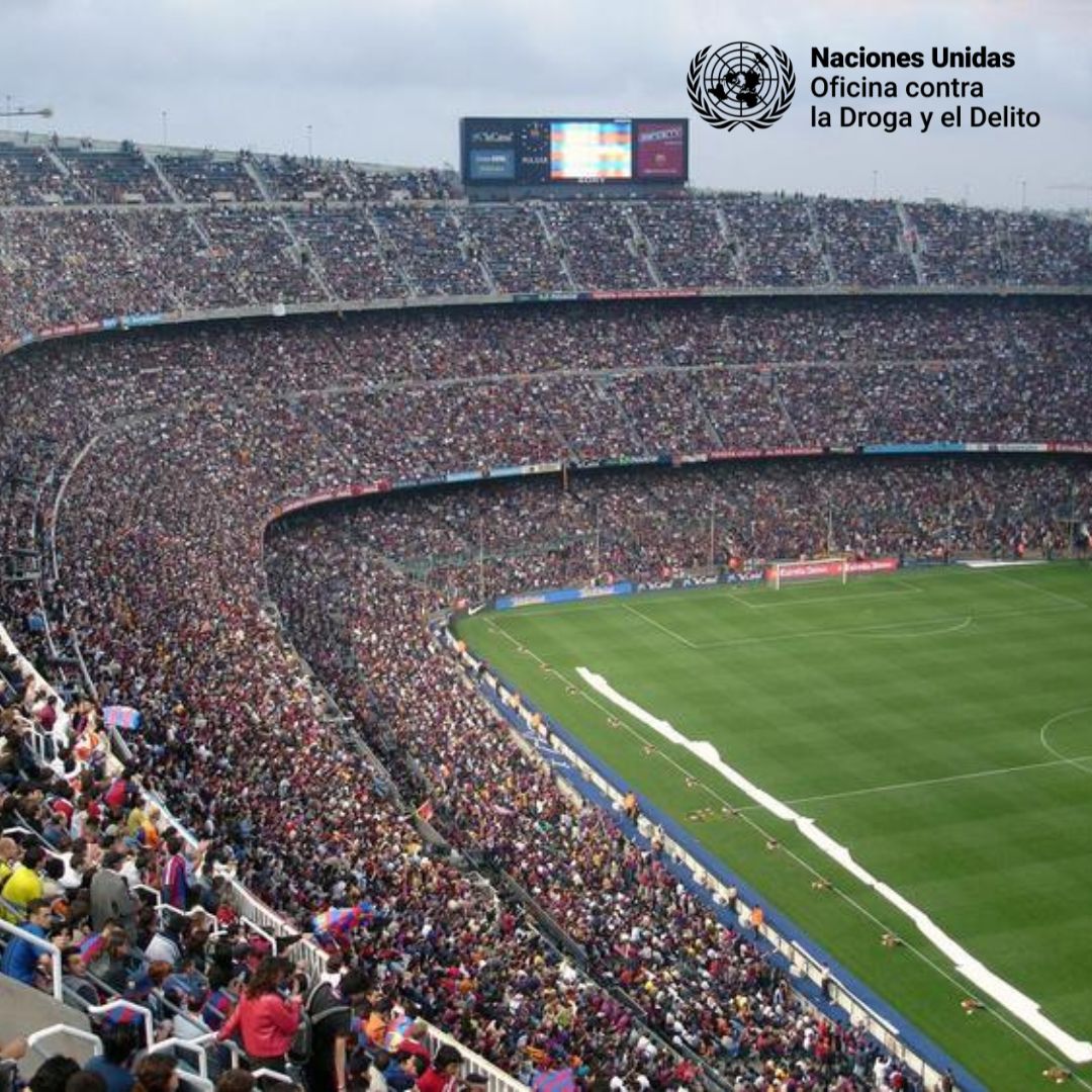 UNODC_ROPAN's tweet image. El deporte ⚽️🏏🏸 🥊⛳🏓juega un papel clave en el ámbito cultural, educativo, social y económico.

#UNODC trabaja con los Estados para salvaguardar el deporte, abordando el tema de los partidos amañados, entre otros.

👉bit.ly/3bwBfu9