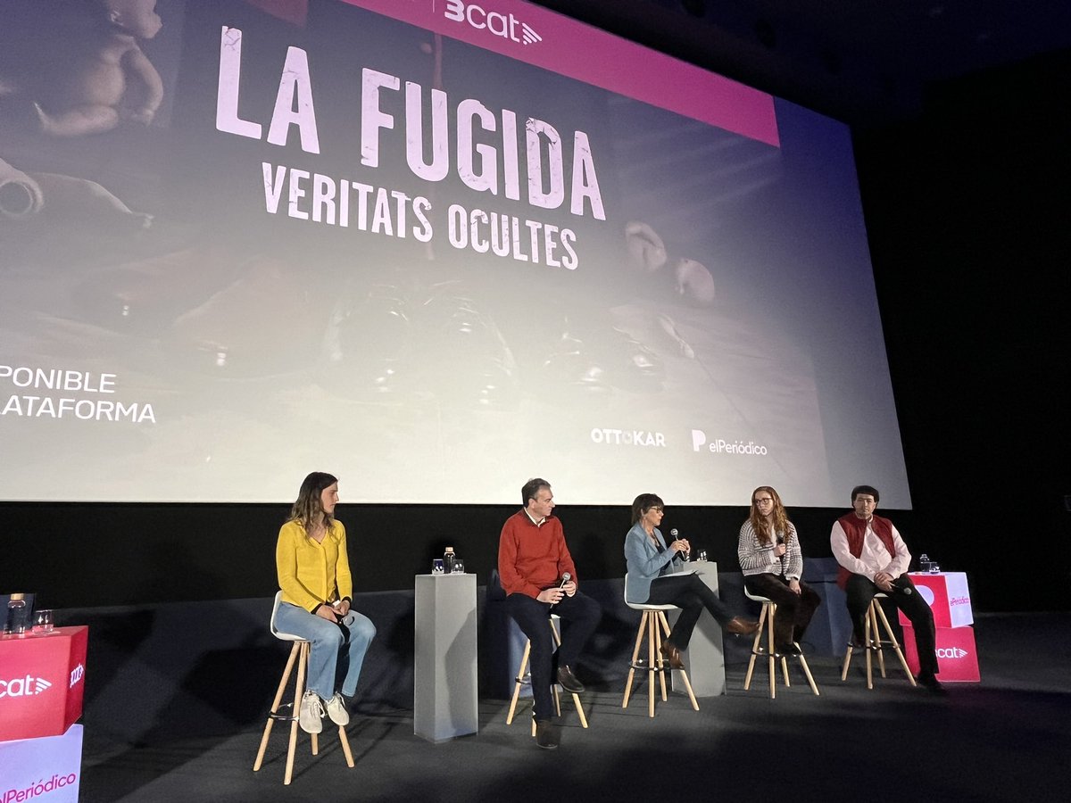 som3cat's tweet photo. La denúncia de les víctimes del documental “La fugida, veritats ocultes”

“La persona que ens va abusar continua lliure, vivint la seva vida. I la nostra vida, què?”

📺📲Dimarts, a les 22.05, a #SenseFicció3Cat i a la plataforma 3Cat

#LaFugida3Cat https://t.co/VnQ4ed8Gbf