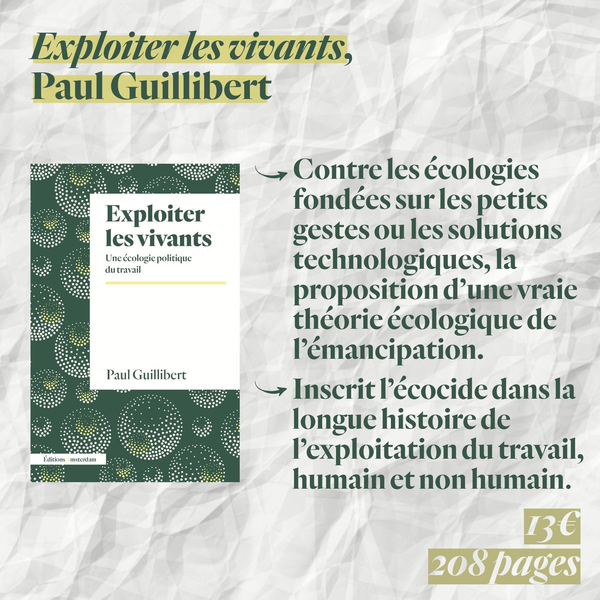 Éditions Amsterdam tweet media