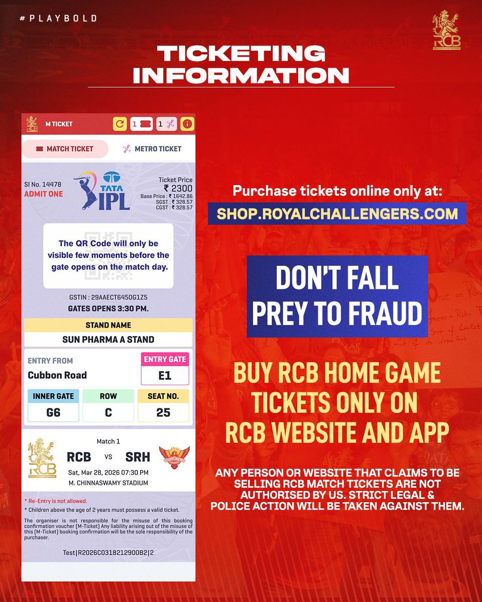 Royal Challengers Bengaluru tweet media