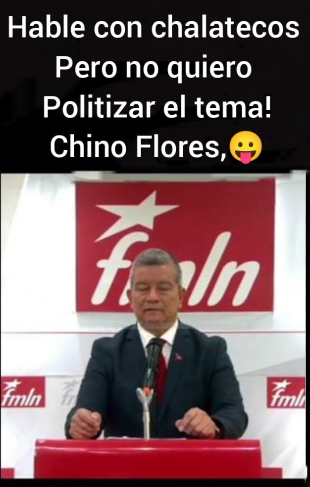 SanLuna12's tweet photo. Como se esperaba la divertida intervención del cómico nacional 😂😂 en el caso de Chalate y su Robín Hood de Temu! 🥴 Chalatenango bastión del FMLN casual que el Flower caminaba por esos lares 🤔 dijo que si el quisiera podía meter cientos y miles de banderas del FMLN? pero NO!😂 https://t.co/ADbjI3g1kx