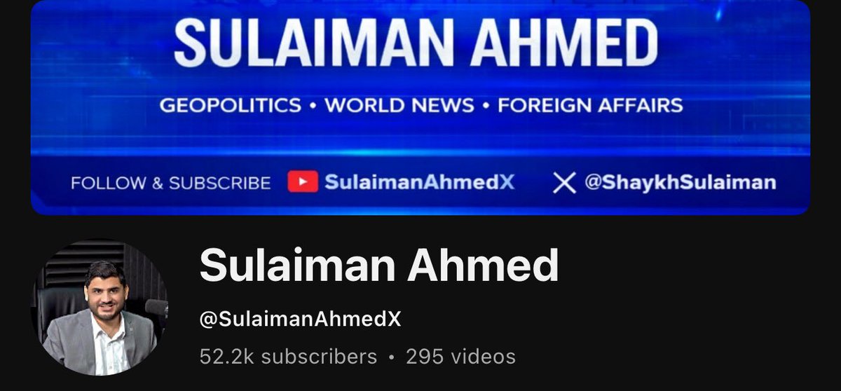 Sulaiman Ahmed tweet media