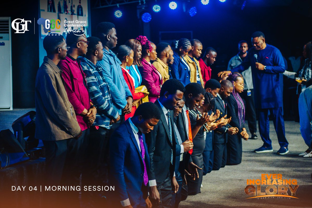 gltchurch's tweet photo. Pastors and Ministers' Ordination at GGC Africa 2026
#GGC2026
#GGCAfrica2026
#EverIncreasingGlory
#GLTChurch https://t.co/QsaH7pU3ND