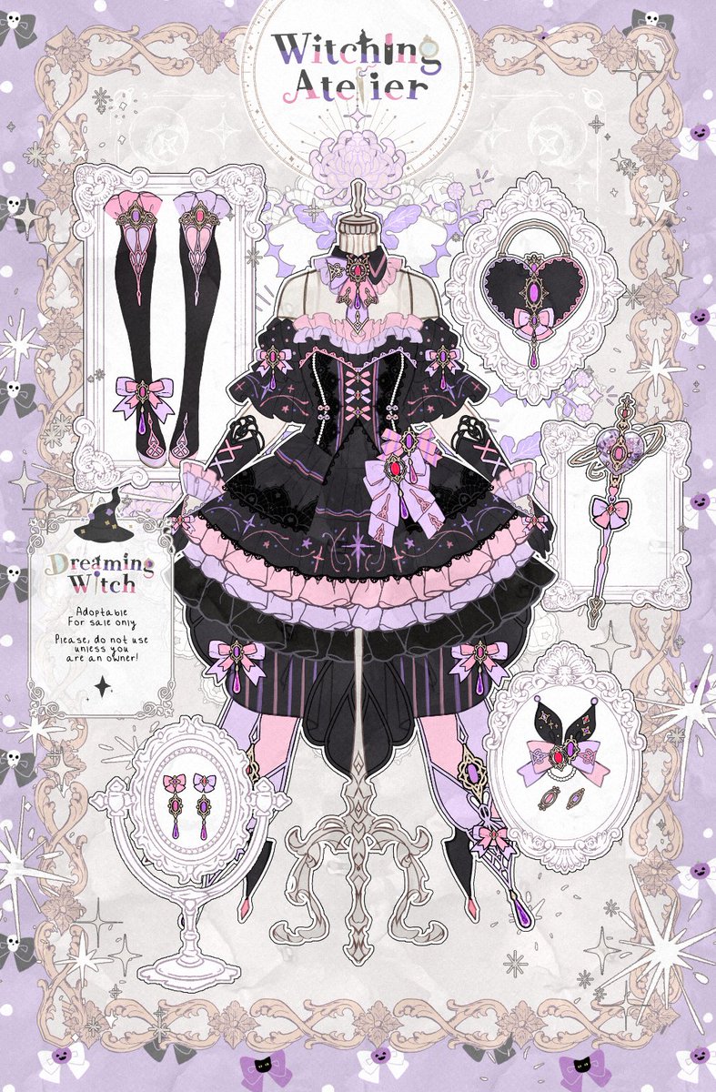 ᴅʀᴇᴀᴍɪɴɢ ᴡɪᴛᴄʜ | 夢見る魔女 tweet media