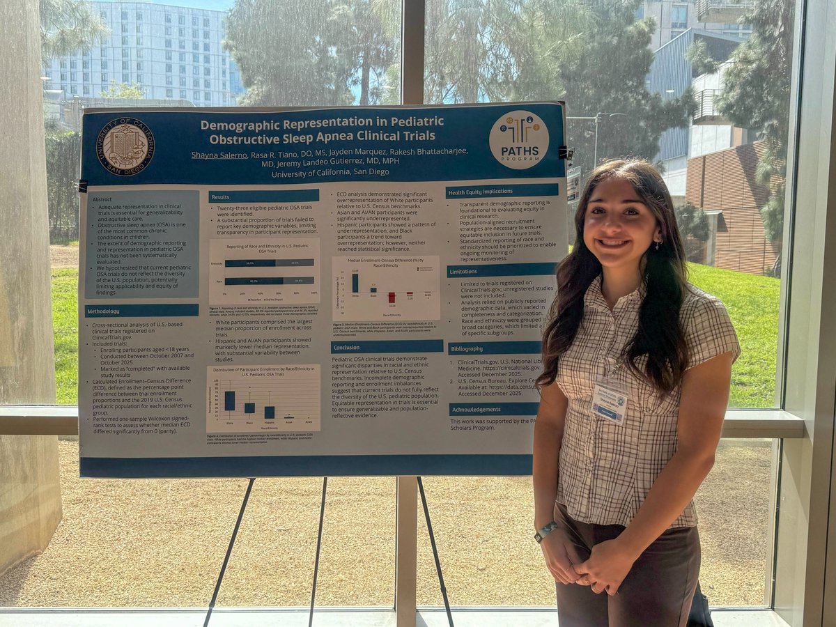 PATHSUCSD's tweet photo. On February 23rd, PATHS Scholars, Nadia Burciu and Shayna Salerno, presented at the Society for the Advancement of Chicanos/Hispanics and Native Americans in Science (@SACNAS ) at UC San Diego Conference, an organization dedicated to supporting students pursuing STEM fields. https://t.co/fw54MwOa72