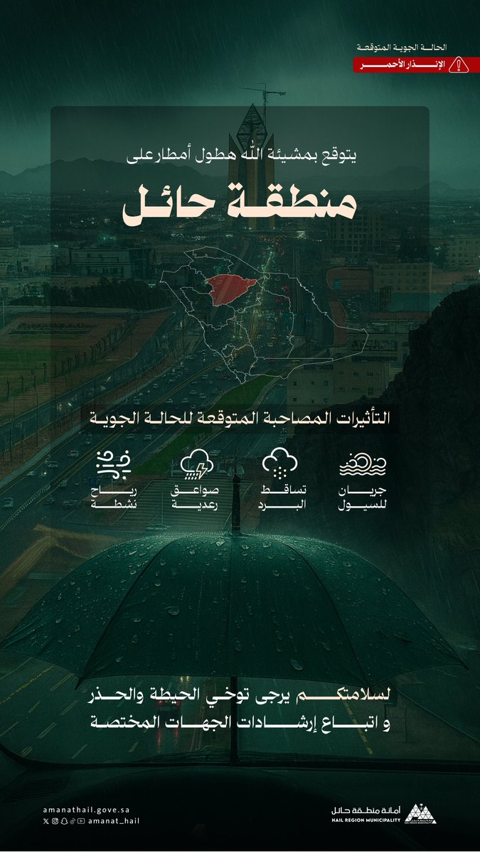 أمانة منطقة حائل tweet media