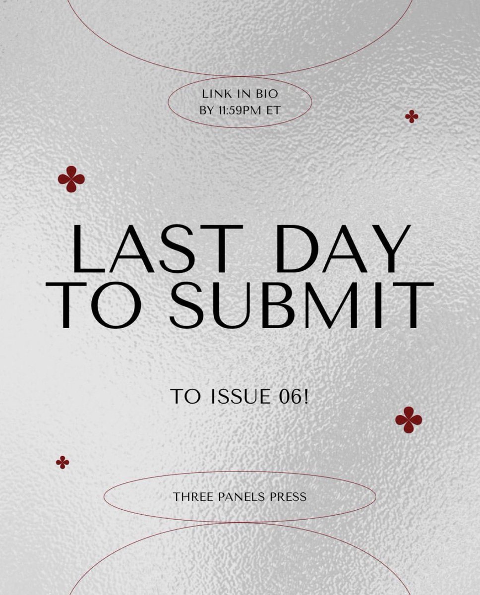 ThreePanelsPress - AND WE’RE CLOSED!!!! tweet media