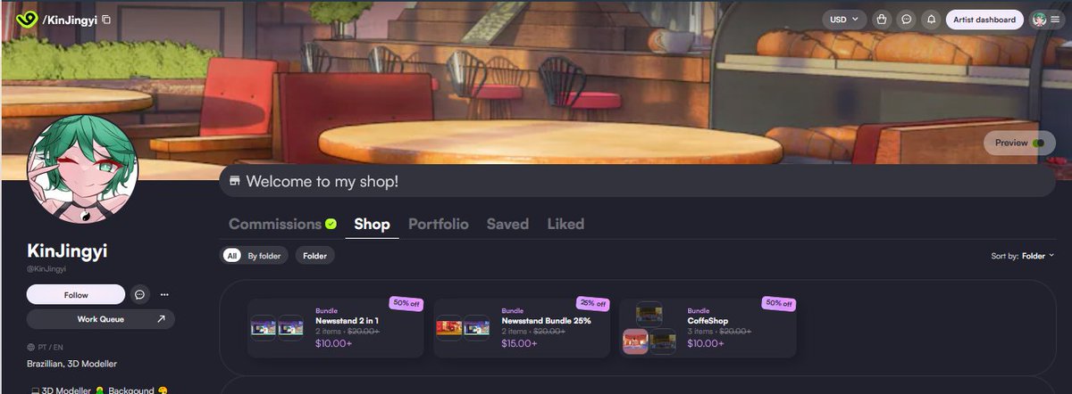 🦊Kin Jingyi | Background Artist Open Comissions tweet media