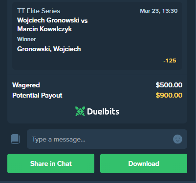 Table Tennis God tweet media