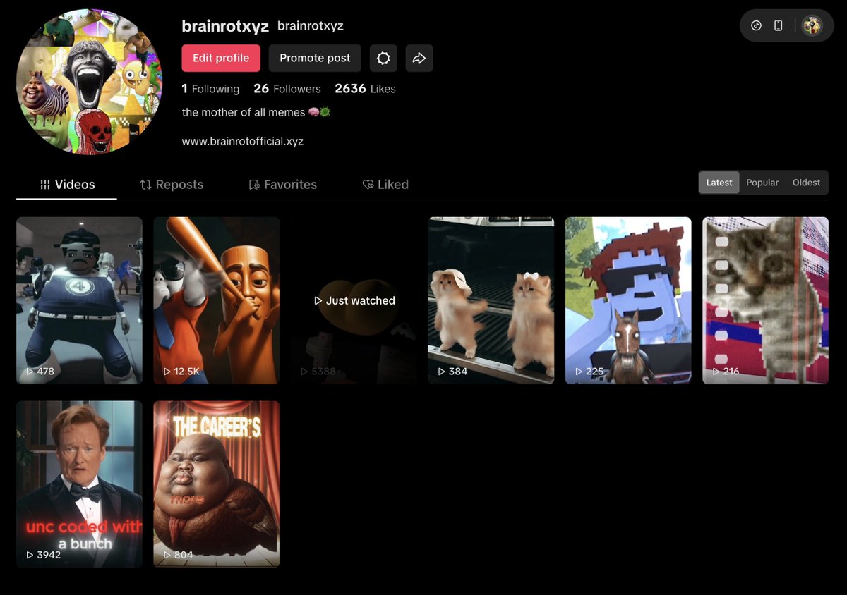 Brainrot tweet media