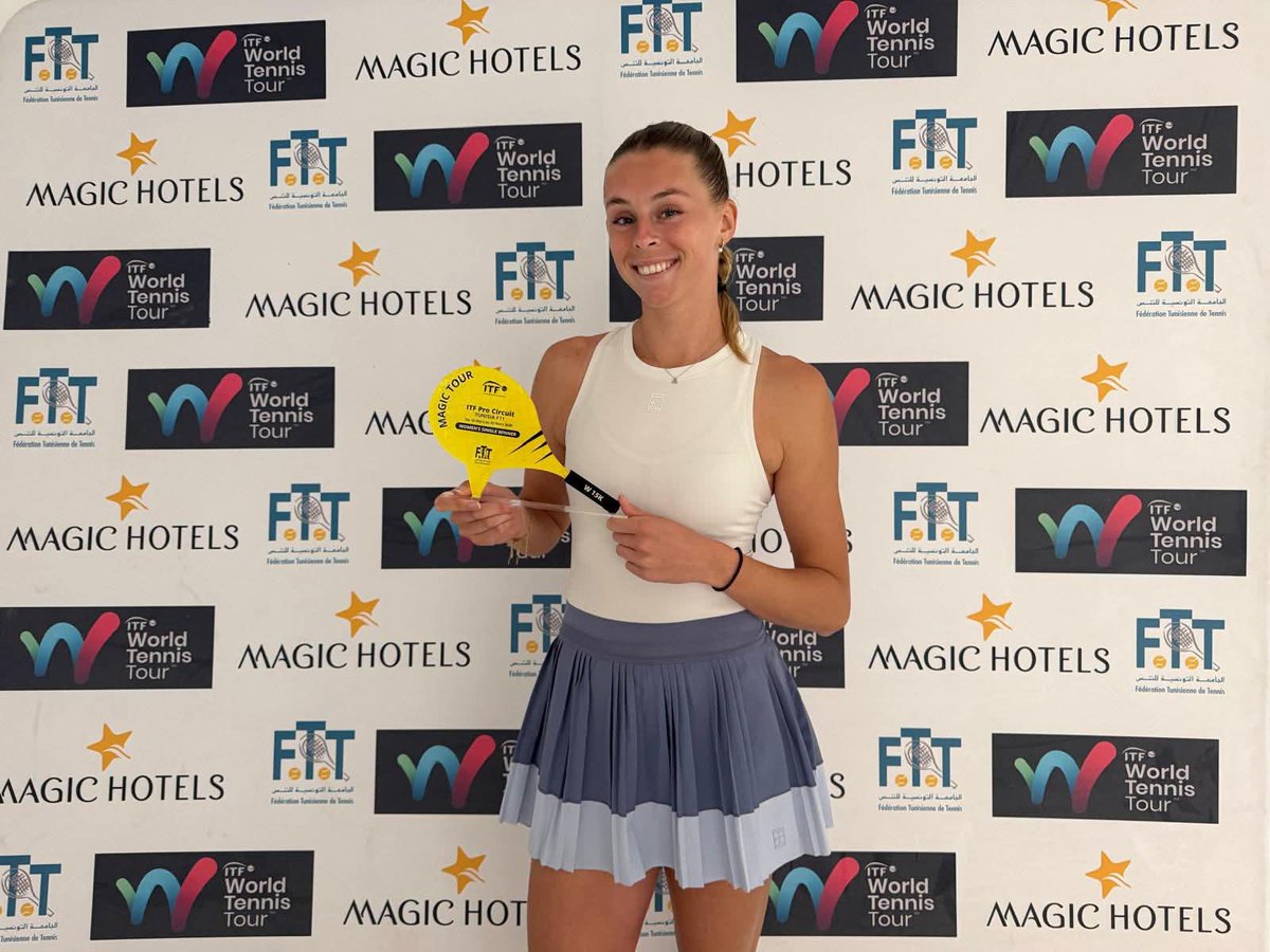 Not_Esportivas's tweet photo. ITF TENNIS!
Parabéns às tenistas campeães do @worldtennis de W15 de Monastir na Tunisia.
Simples: Alicia Dudeney (🇬🇧)/🏆(4)
Duplas: Valentina Ivanov (🇳🇿)/ Elyse Tse (🇳🇿)
#ITFWorldTennisTour #ITFTennis #Tennis #Monastir #MagicTours #FTT #AliciaDudeney #ValentinaIvanov #ElyseTse https://t.co/39ZqEHuyhD