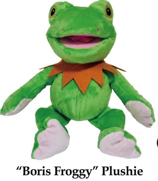 boris froggy plushie tweet media